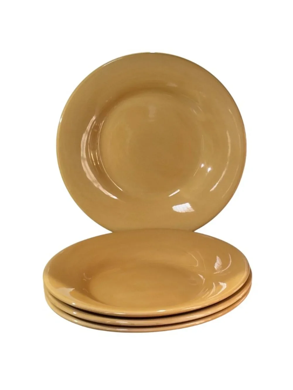 Pottery Barn Sausalito Amber Stoneware Dinner Plate 12.5